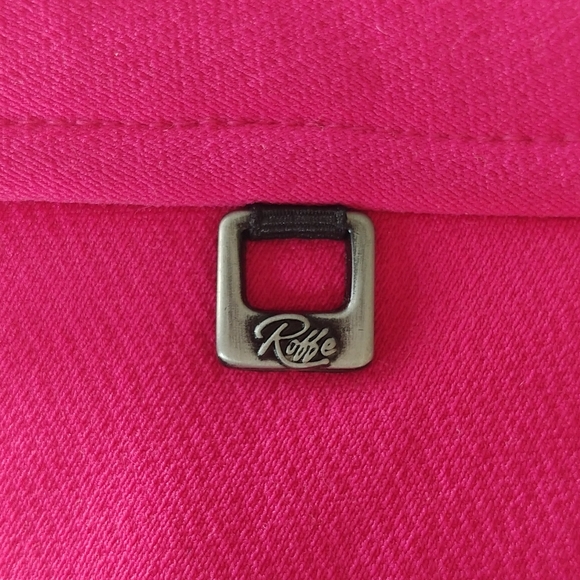 Roffe VTG 80s ski pants Barbie Pink sz 6 - Picture 4 of 16